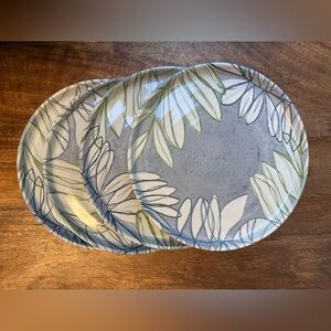 Crate&Barrel Cruz Melamine Dinnerware - Set of 4